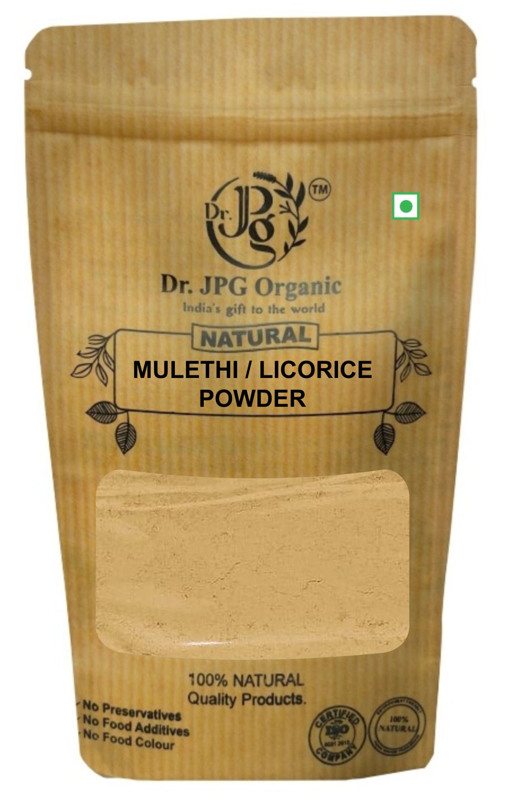 Dr. JPG Organic Mulethi Powder