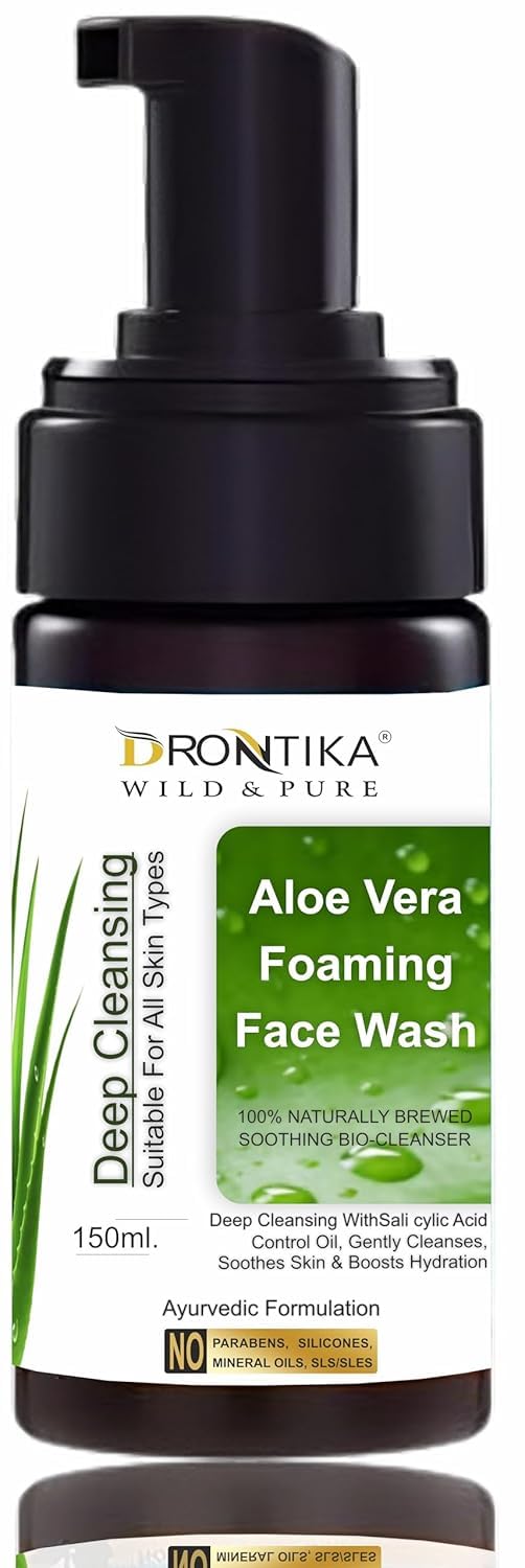 Drontika Aloe Vera Green Tea Pore Cleansing Face Wash