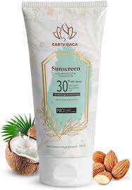 Earthraga Almond & Coconut Oil Sunscreen 30+ SPF Matte