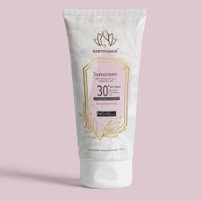 Earthraga Vitamin E, Hyaluronic Acid (HA) & Raspberry Oil Sunscreen | 30+ SPF Matte