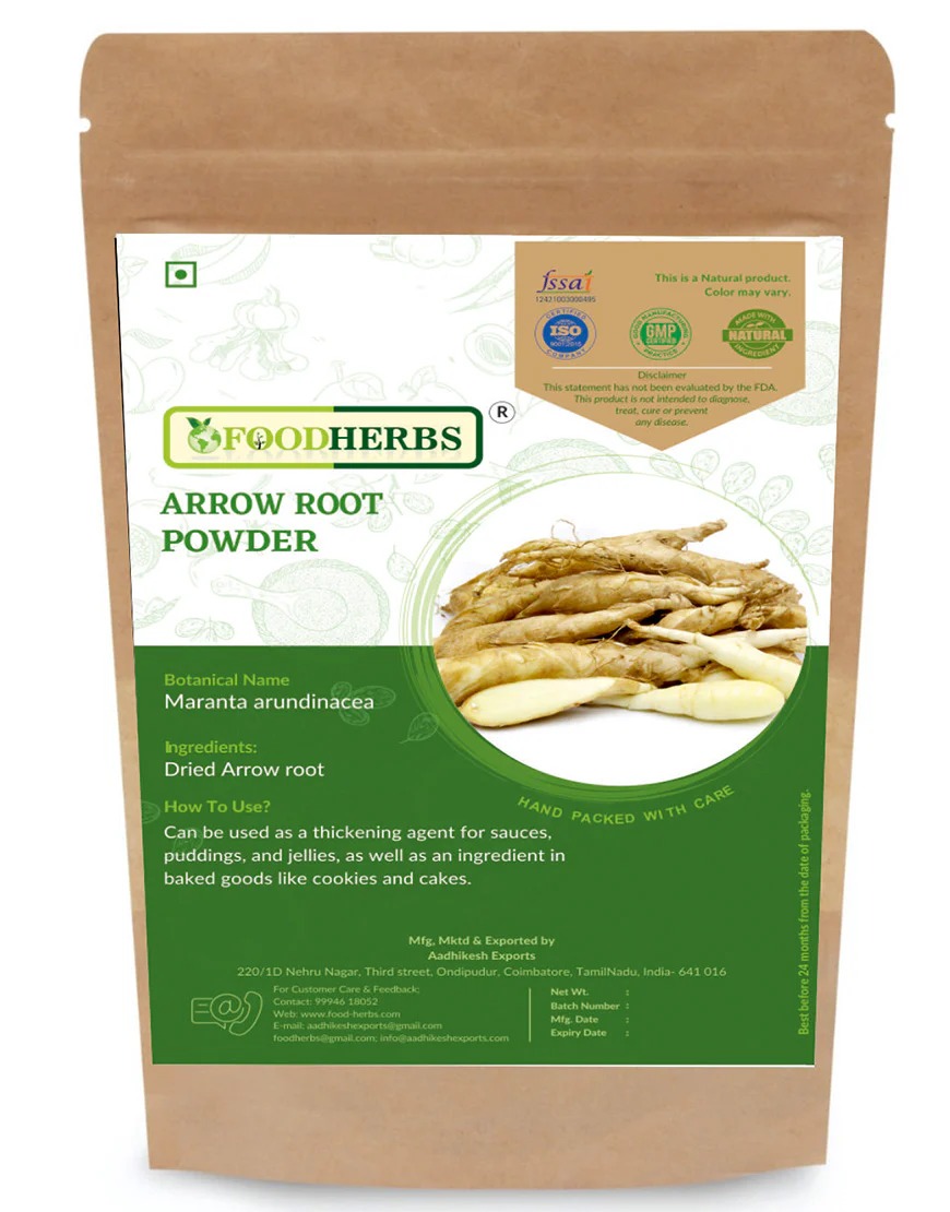 Foodherbs  Arrow Root Powder