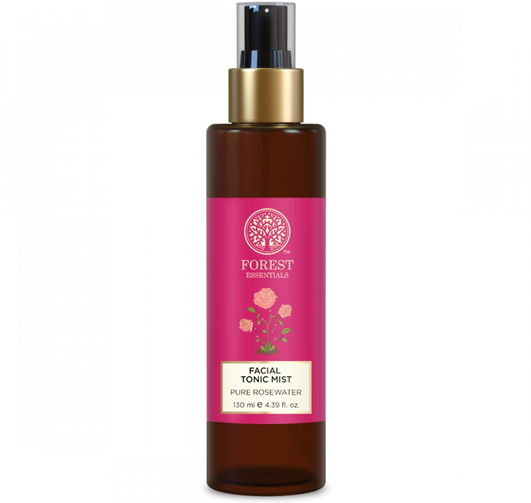 Forest Essentials Travel Size Facial Tonic Mist Pure Rosewater