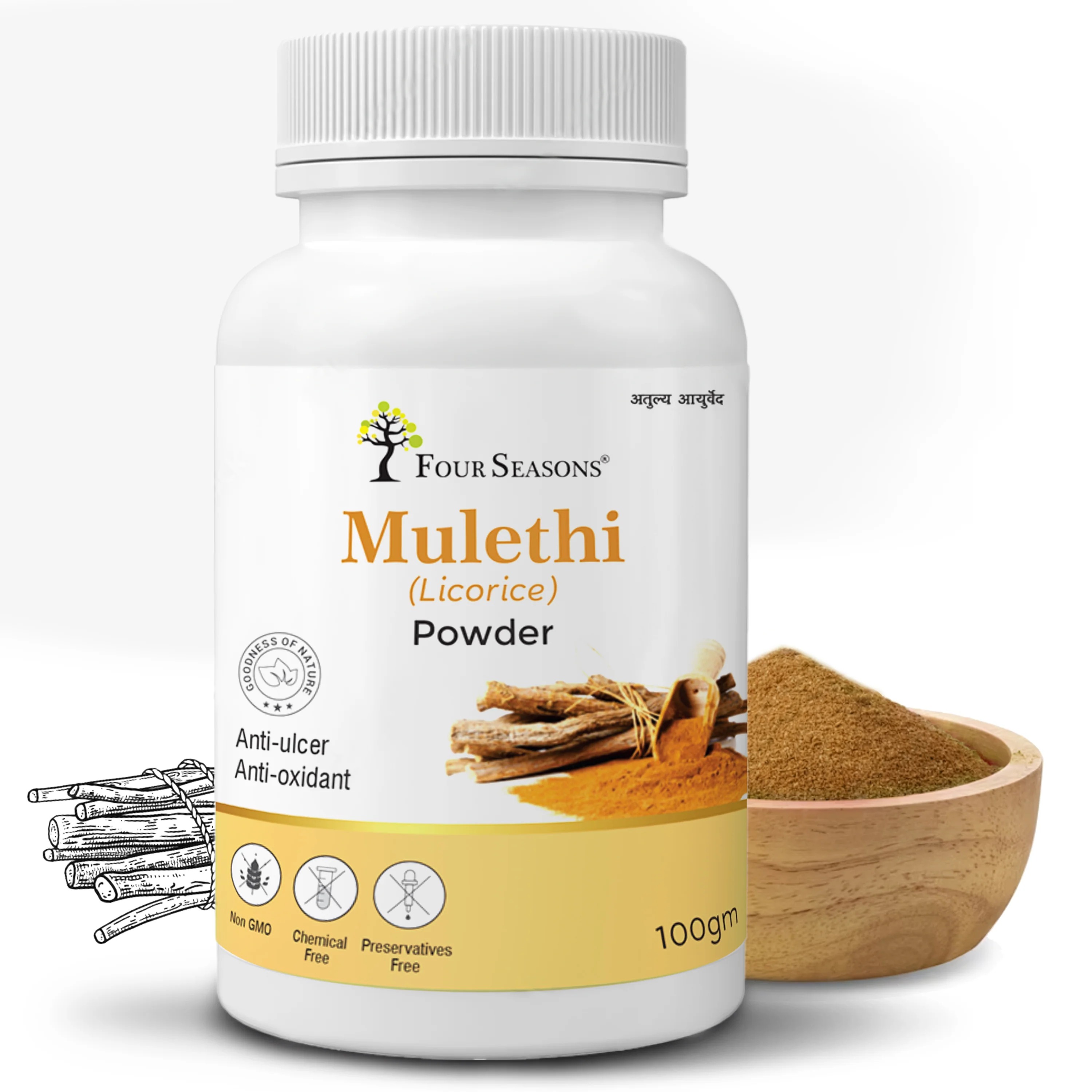 Four Seasons Mulethi (Licorice) Powder