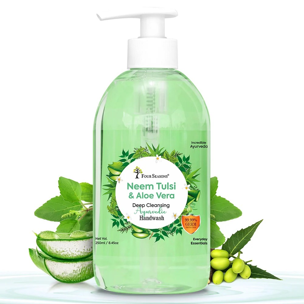 Four Seasons Neem Tulsi & Aloevera Deep Cleansing Ayurvedic Handwash