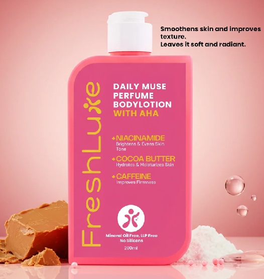 FreshLuxe Daily Muse Perfume Body Lotion