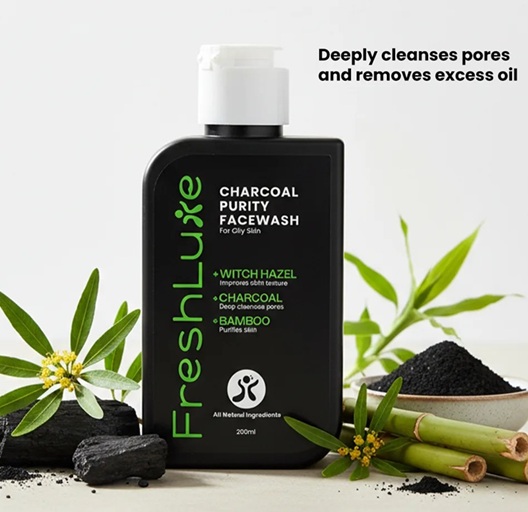 Freshluxe Charcoal Purity Face Wash