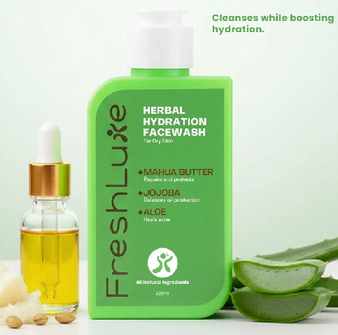 Freshluxe Herbal Hydration Face Wash