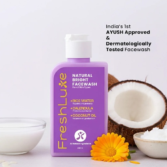 Freshluxe Natural Bright Facewash
