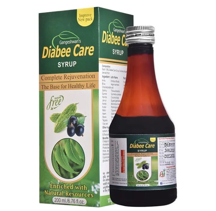 Gangeshwari Diabee Care Syrup (Sugar Free)