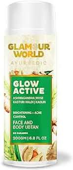 Glamour World Glow Active Face and Body Ubtan