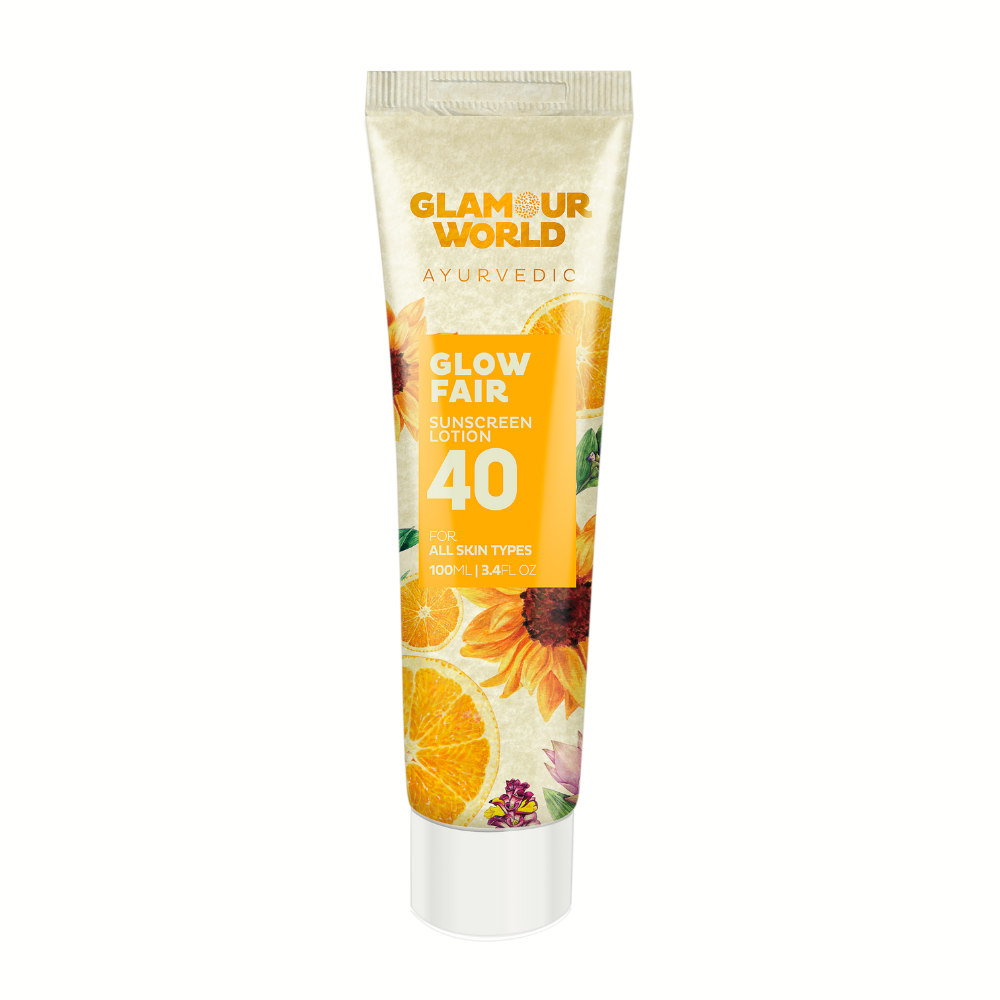 Glamour World Glow Fair 40 Sunscreen Lotion