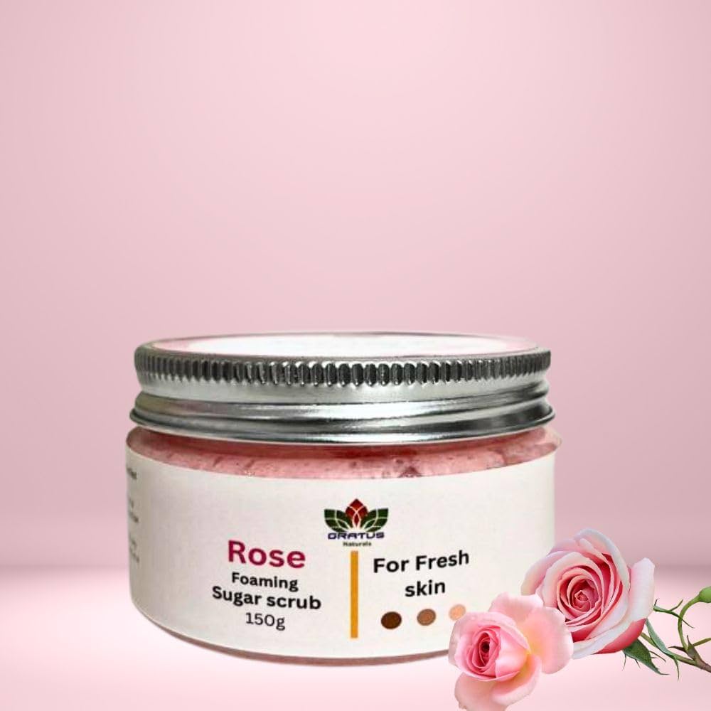 Gratus Naturals Rose Sugar scrub