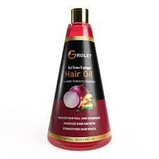 Grolet Onion Hair Oil for Silkier Hair Growth