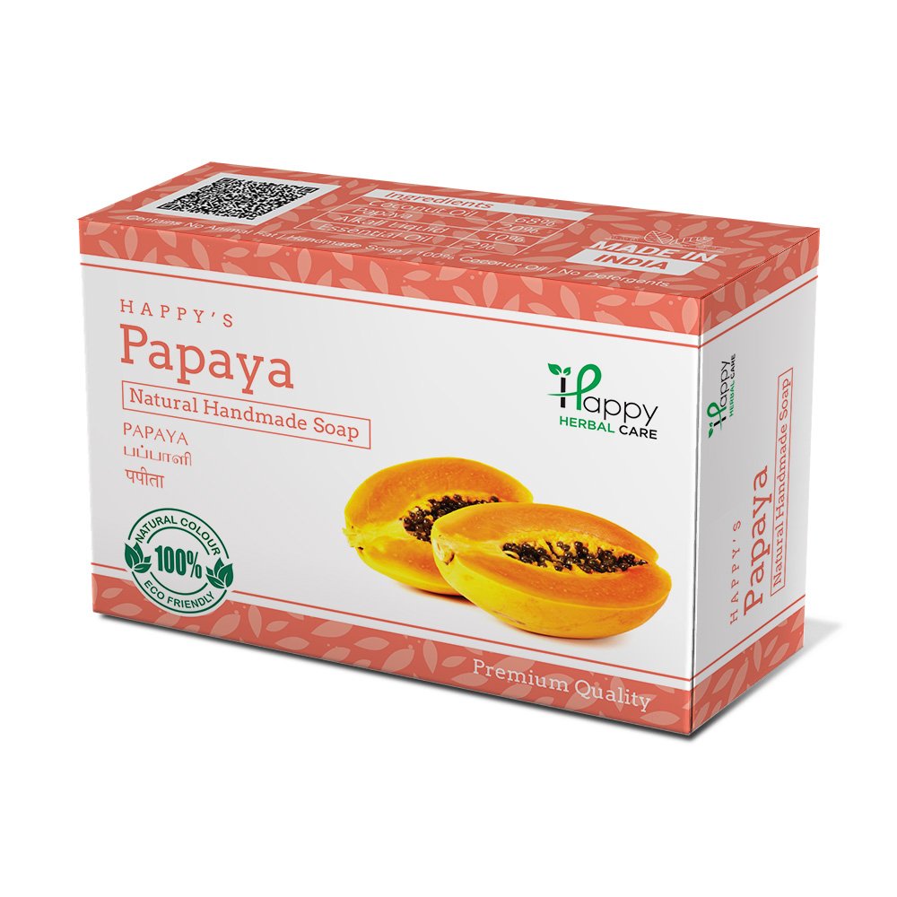 Happy Herbal Care Papaya Soap