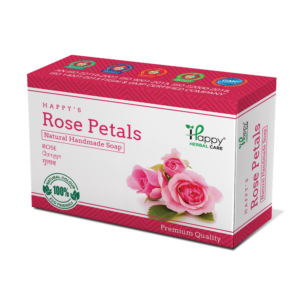 Happy Herbal Care Rose Petal Soap