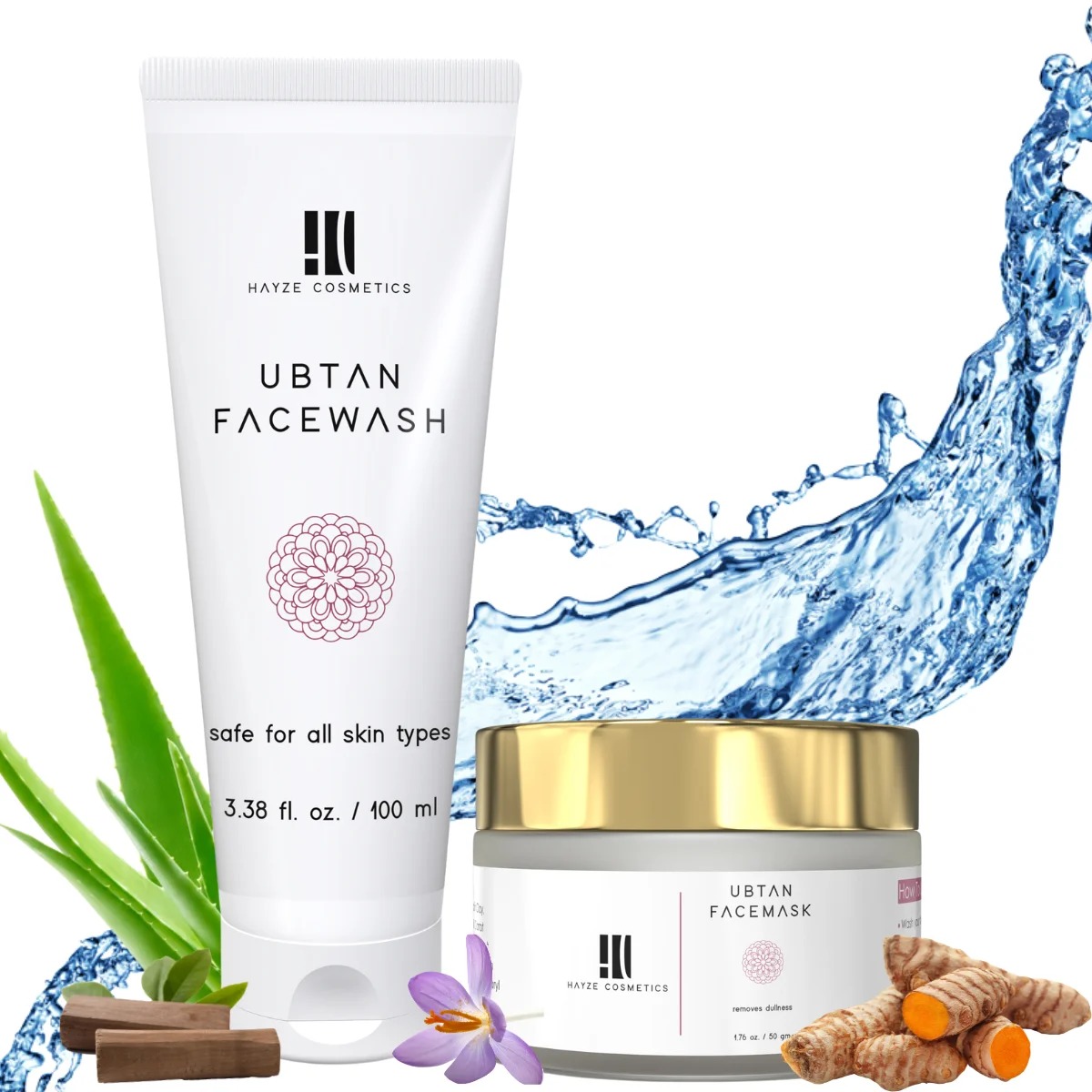 Hayze cosmetics bye-bye skin tan combo