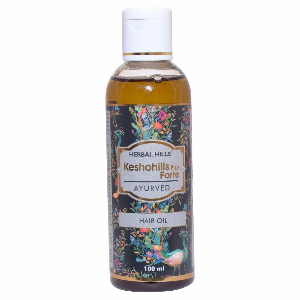 Herbal Hills Keshohills Plus Forte Jadibuti Hair Oil