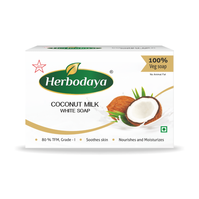 Herbodaya Coconut Milk White Soap