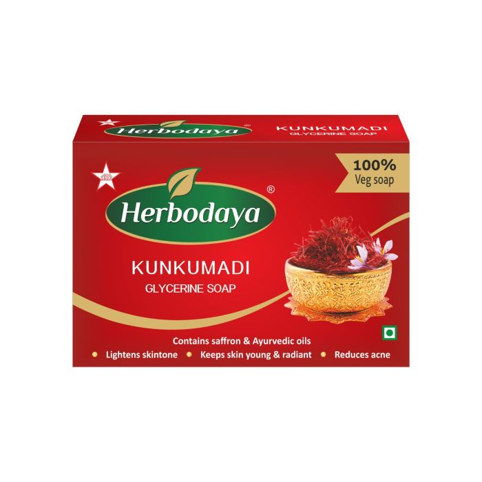 Herbodaya Kunkumadi Glycerine Soap