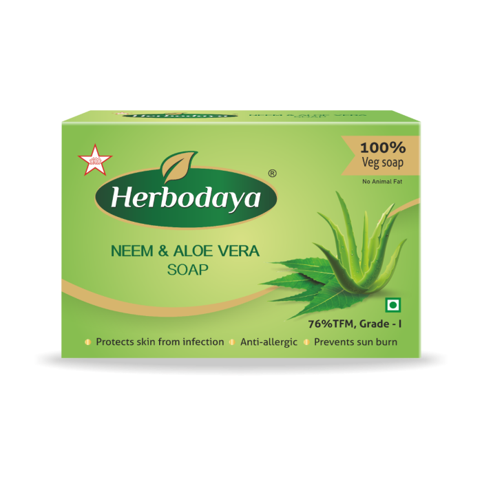 Herbodaya Neem and Aloe Vera Soap