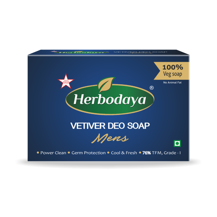 Herbodaya Vetiver Deo Soap
