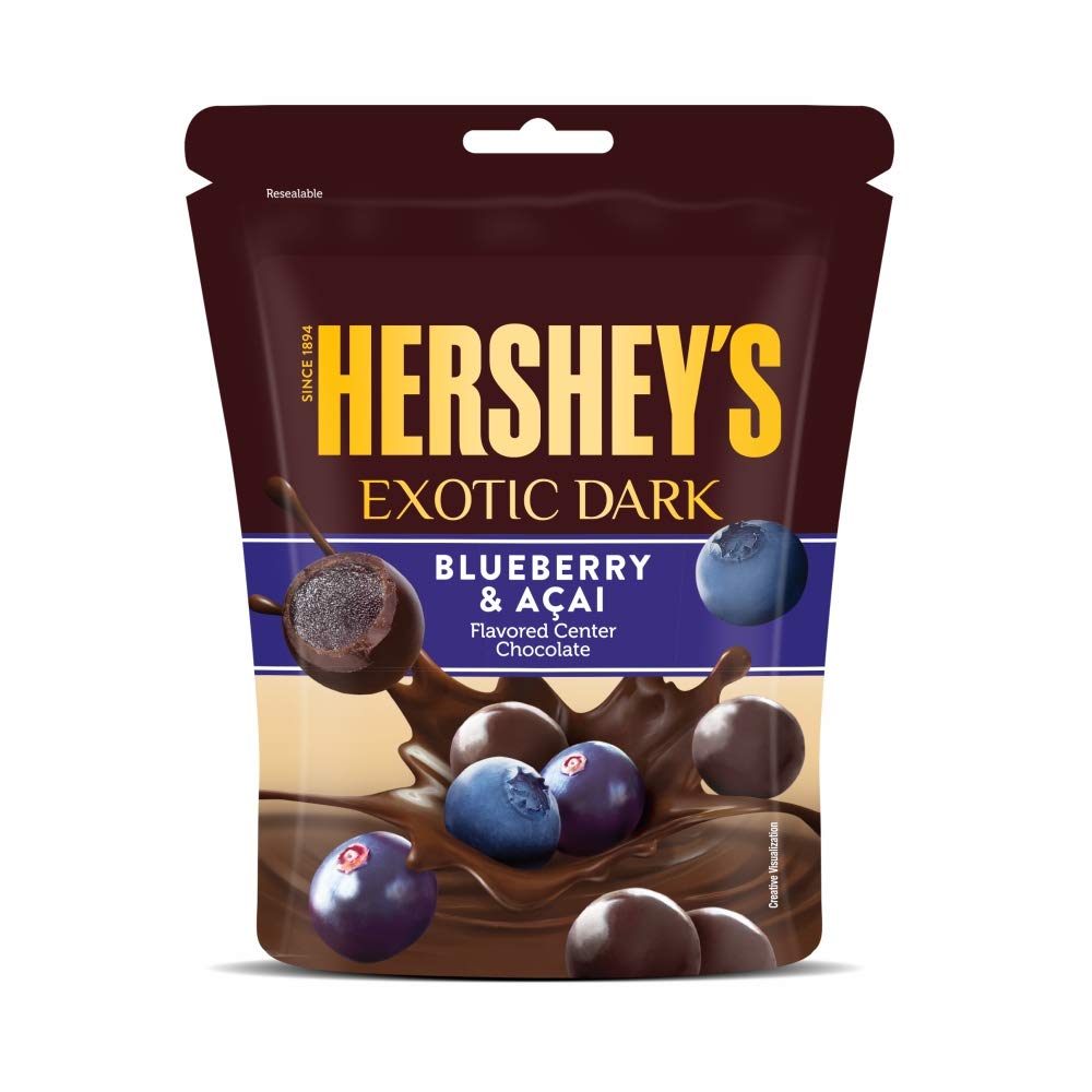 Hersheys Exotic Dark Chocolate Blueberry and Acai