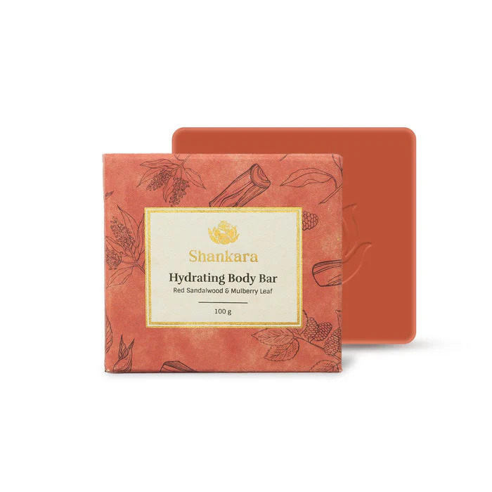 Shankara Ayurveda Hydrating Body Bar – Red Sandalwood & Mulberry Leaf