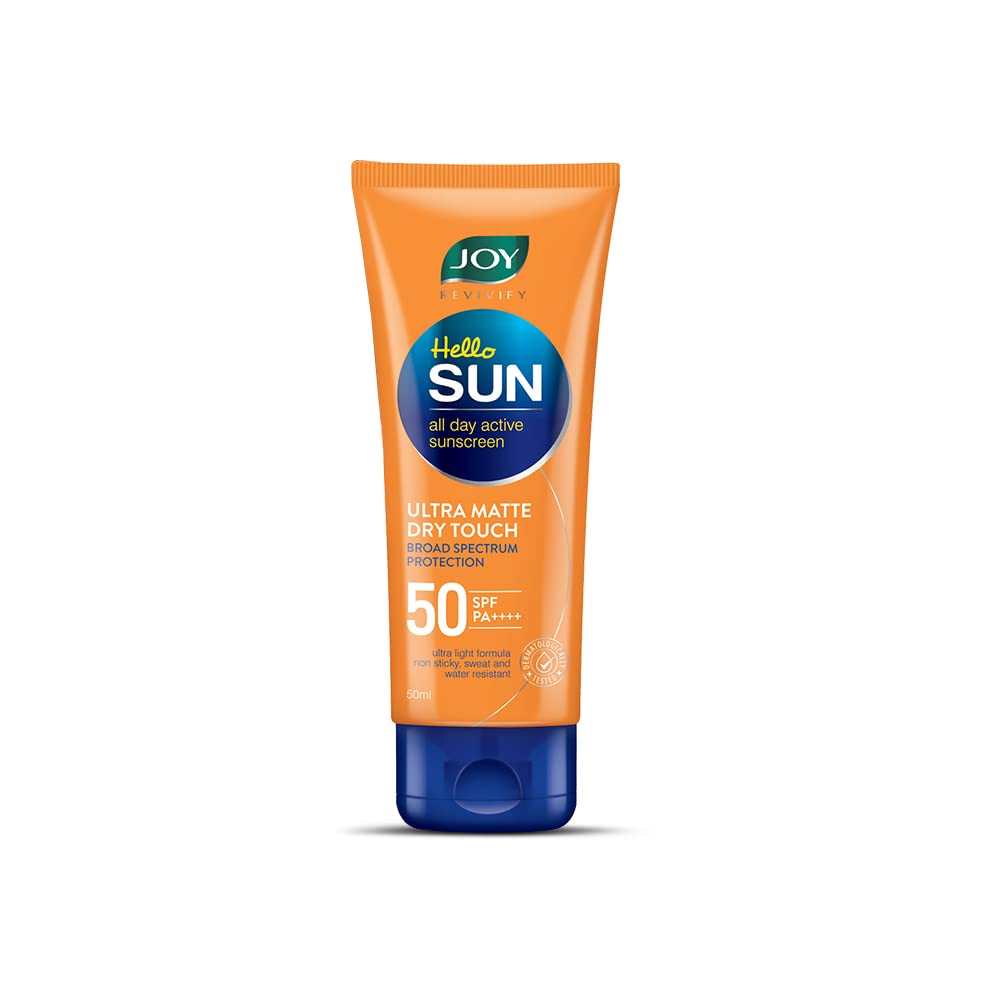 Joy Revivify Hello Sun Ultra Matte Dry Touch Sunscreen SPF50