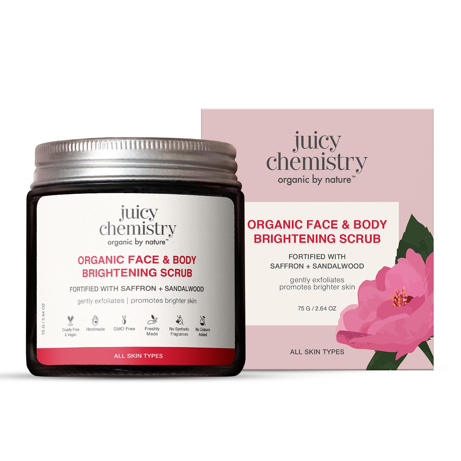 Juicy Chemistry Face & Body Brightening Scrub