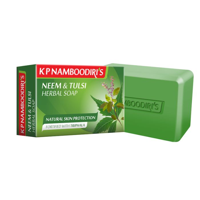 K P Namboodiris Neem & Tulsi Herbal Soap