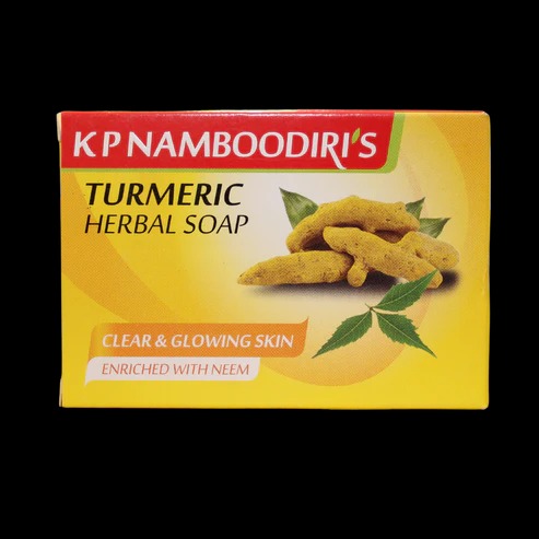 K P Namboodiris Turmeric Herbal Soap