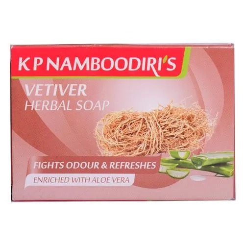 K P Namboodiris  Vetiver Herbal Soap