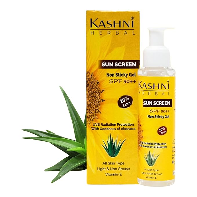Kashni herbal Vitamin E and Aloe Vera Sunscreen