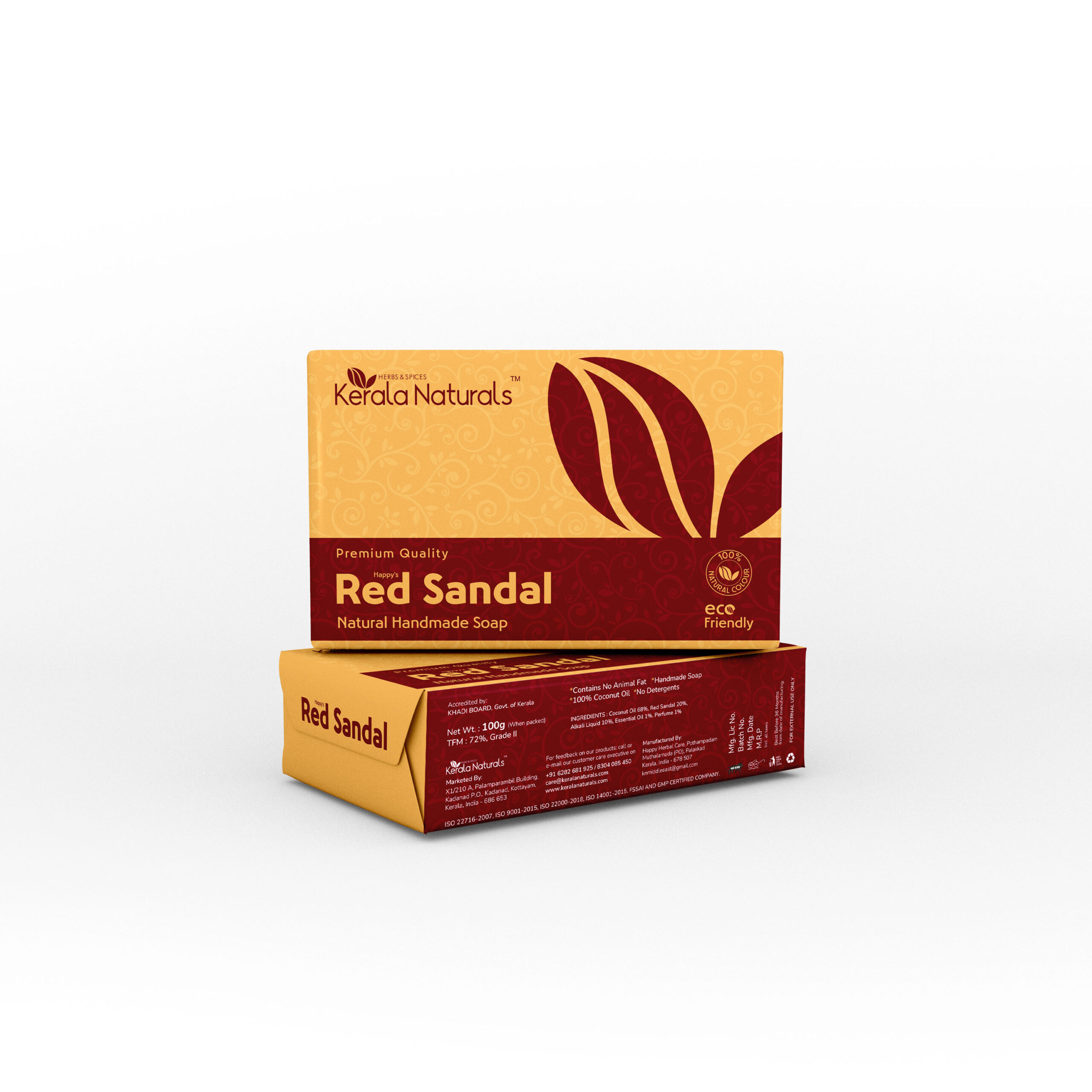 Kerala Naturals Red Sandal Soap