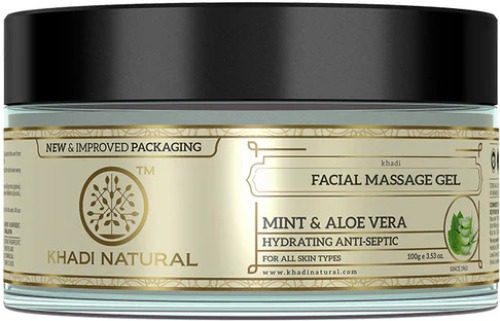 Khadi Mint And Aloevera Face Massage Gel