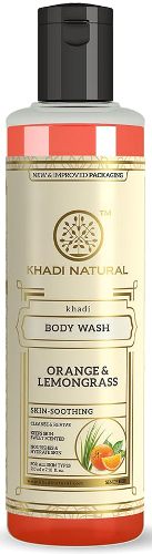 Khadi Natural Orange and Lemongrass Body Wash