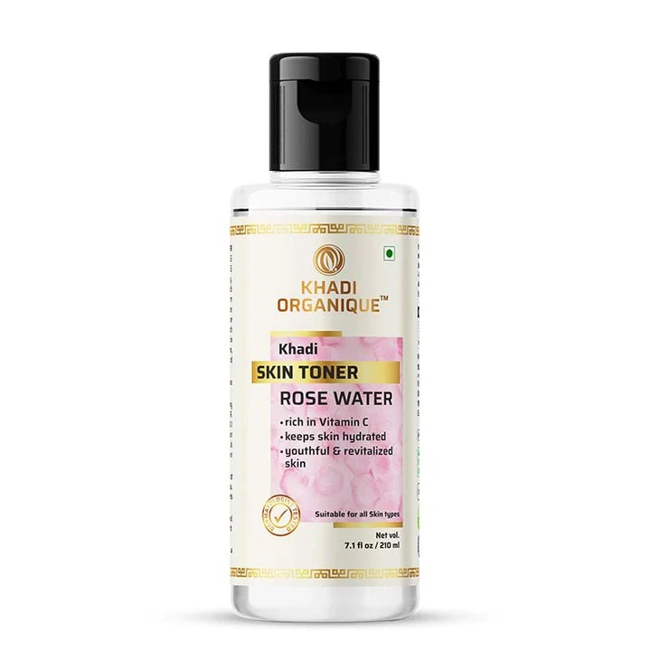 Khadi Organique Rose Water Skin Toner 