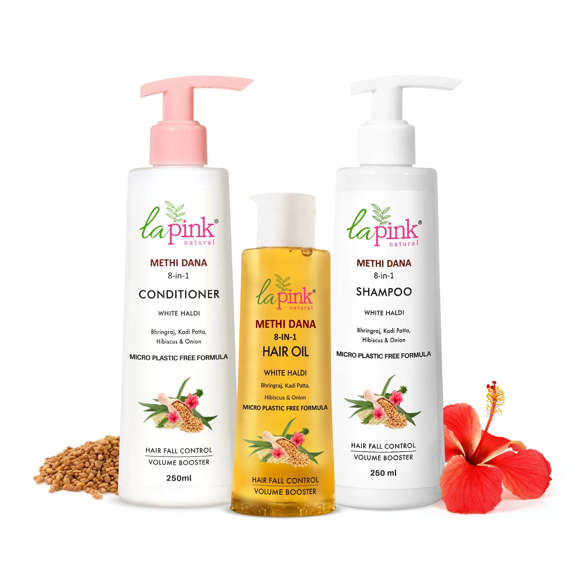 La Pink Methi Dana Ultimate Hair Fall Control Solution