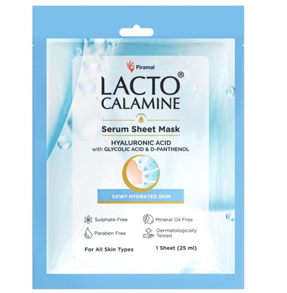 Lacto Calamine Hyaluronic Acid Face Sheet Mask