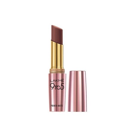 Lakme 9 to 5 Primer and Matte Lip Color MB1 Chocolate Crush 3.6 grams