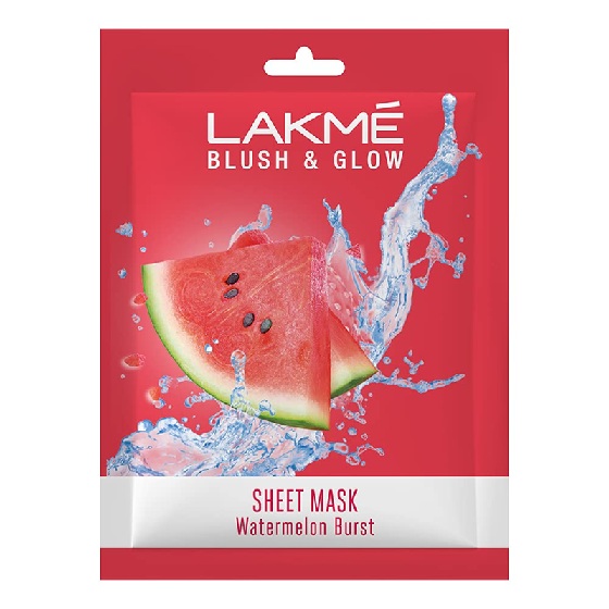 Lakme Blush and Glow Watermelon Sheet Mask