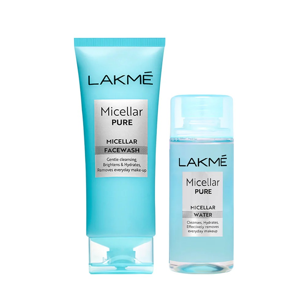 Lakme Micellar Pure Double Cleanse Combo
