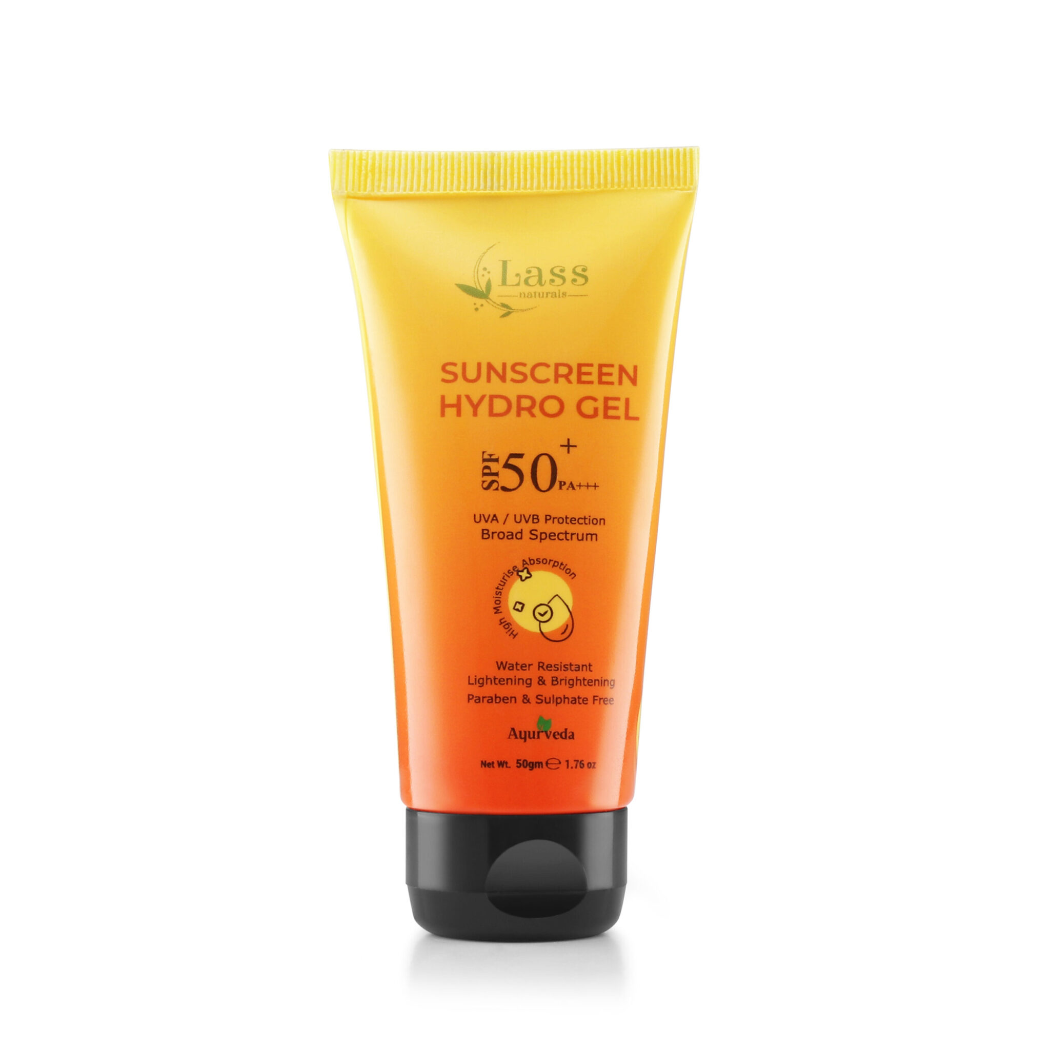 Lass Natural Sunscreen Hydro Gel with SPF 50+