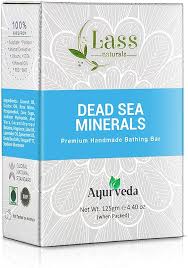 Lass Naturals Dead Sea Minerals Handmade Premium Bathing Soap