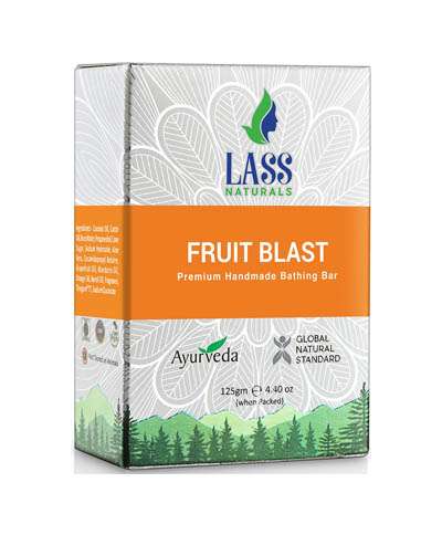 Lass Naturals Fruit Blast Handmade Premium Bathing Soap
