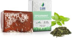 Lass Naturals Spearmint Premium Handmade Premium Bathing Soap
