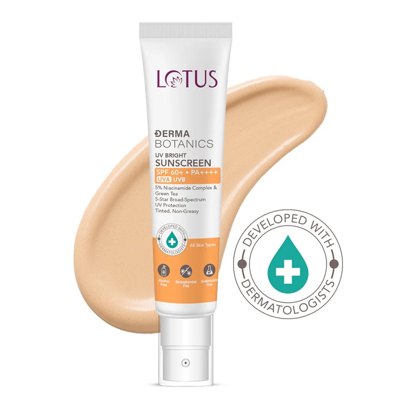 Lotus DermaBotanics UV Bright Sunscreen SPF 60