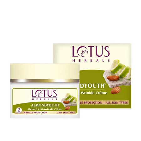 Lotus Herbals ALMONDYOUTH Almond Anti Wrinkle Creme