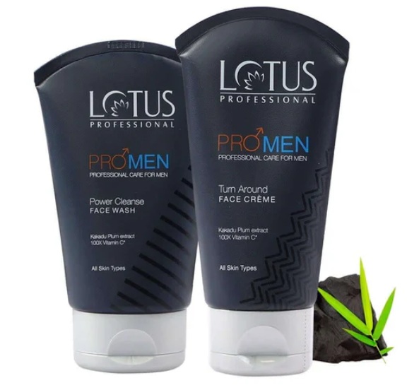 Lotus Herbals Professional Promen Complete Face and Beard Care Set