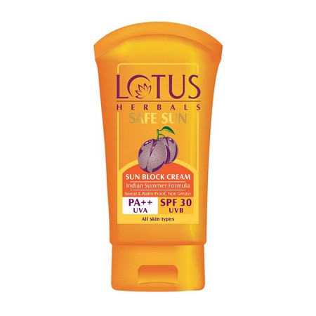 Lotus Herbals Safe Sun Sun Block Cream SPF 30